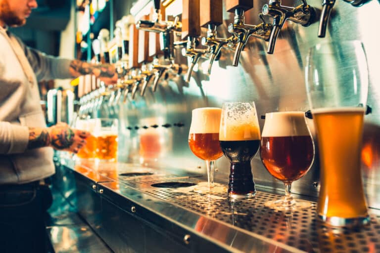 taps at Missoula breweries, like Bayern Brewery