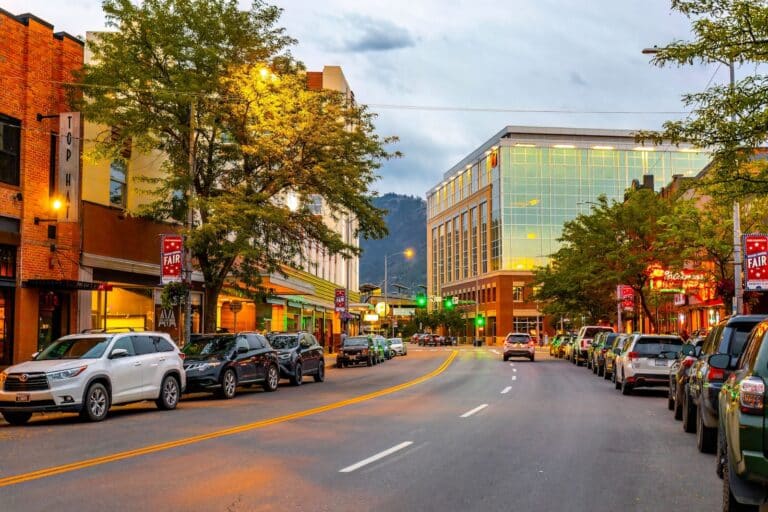 Shopping in downtown is one of the many fun things to do in Missoula, Montana.